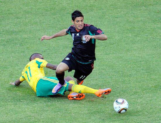 Футбол. ЧМ-2010. Матч ЮАР – Мексика