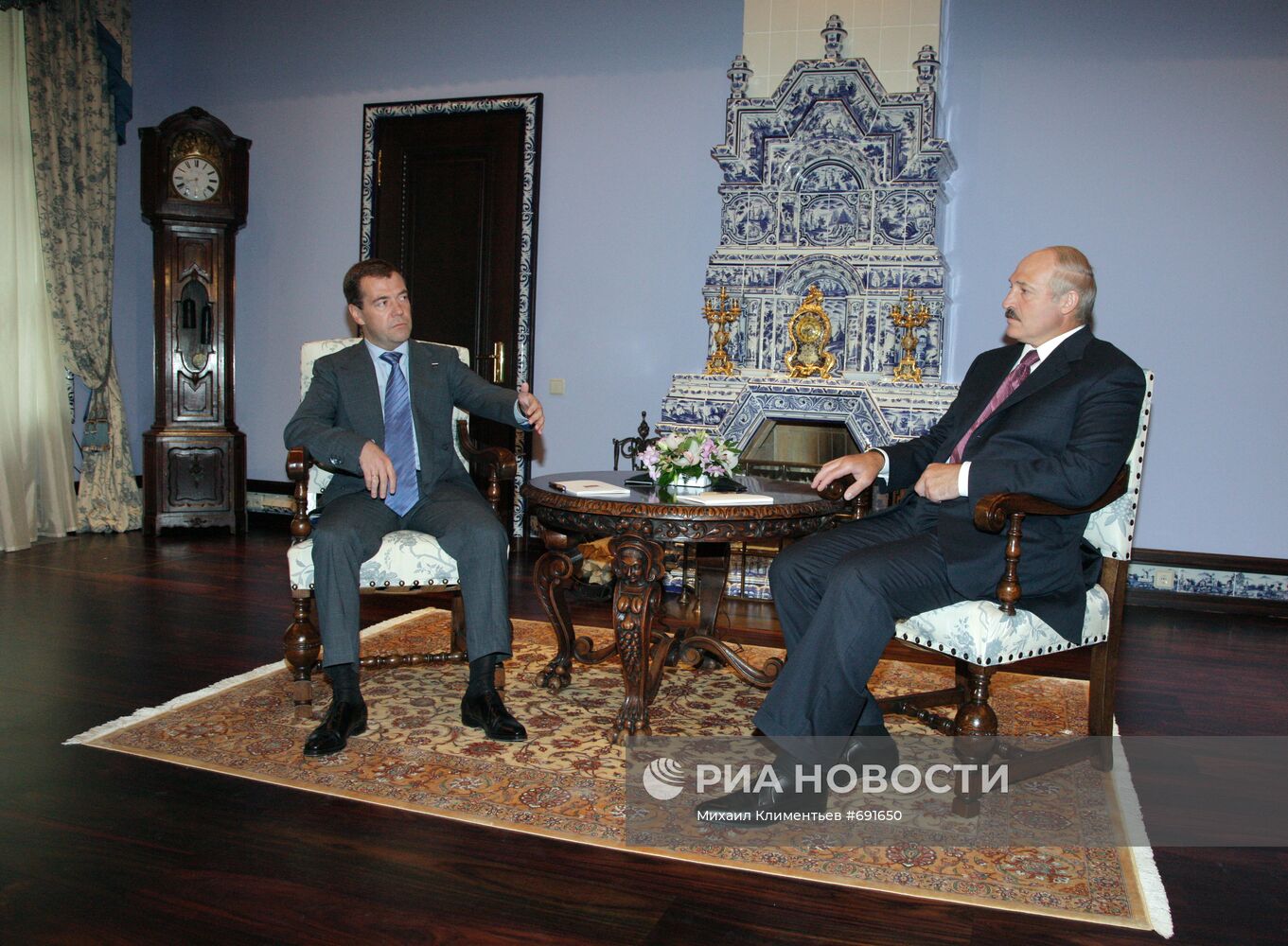 Встреча Дмитрия Медведева и Александра Лукашенко