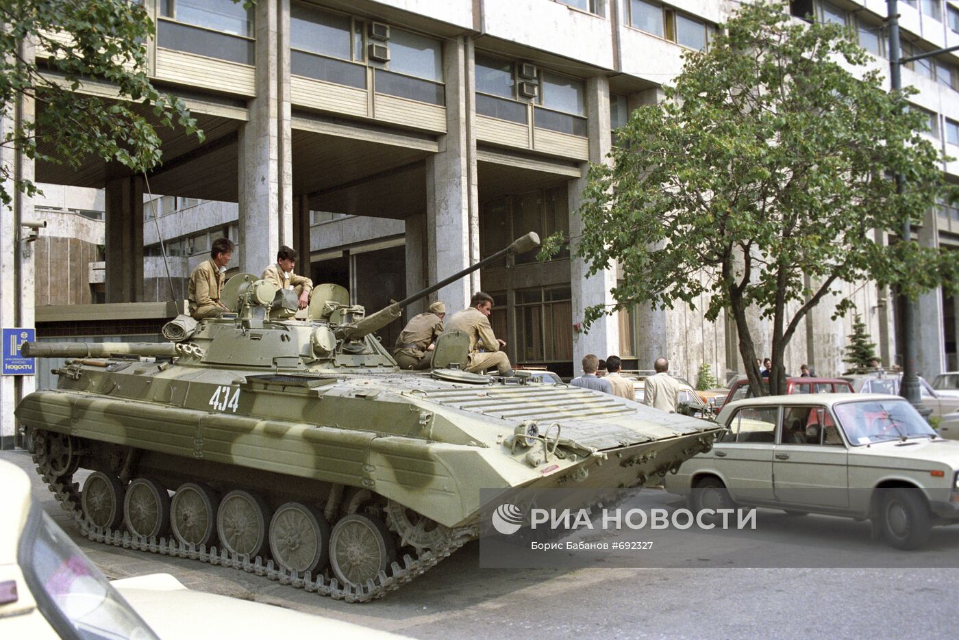 Ввод войск в Москву 19 августа 1991 года