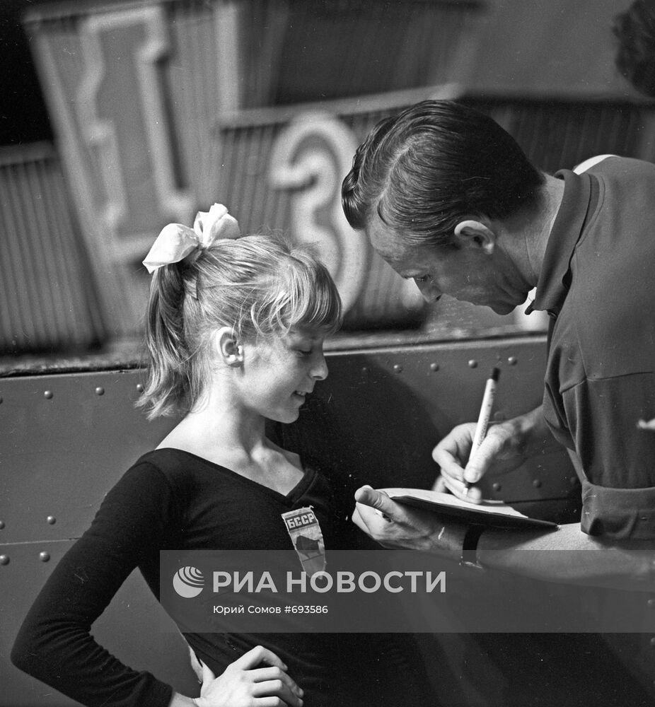 Белорусская гимнастка Тамара Лазокович
