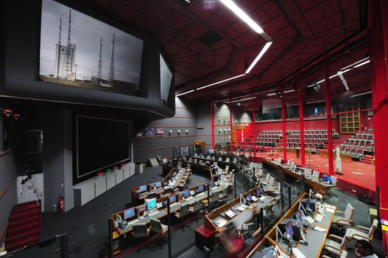 Зал центра управления полетами "Юпитер"