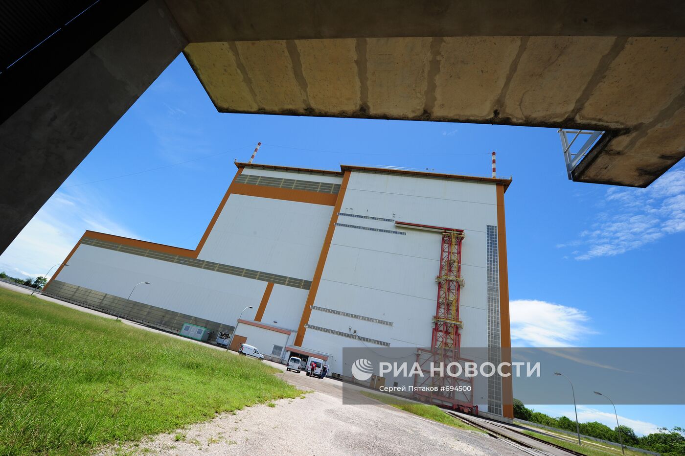 Комплекс окончательной сборки ракеты "Ариана - 5"