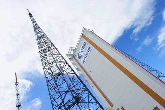 Стартовая площадка комплекса запуска "Ариан"