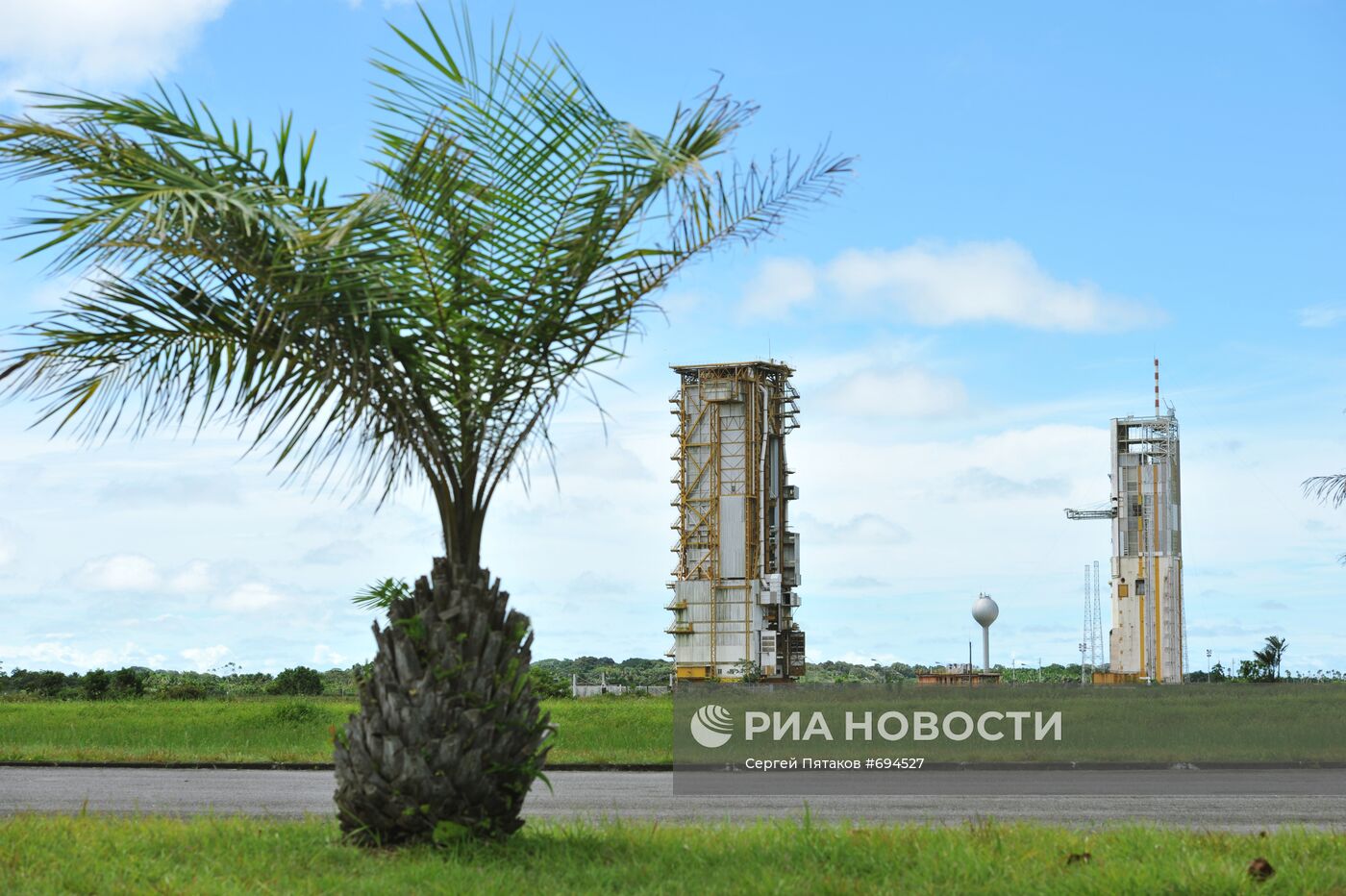 Стартовый комплекс запуска "Ариан - 3"