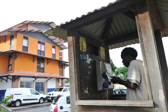 Местный житель города Кайенна