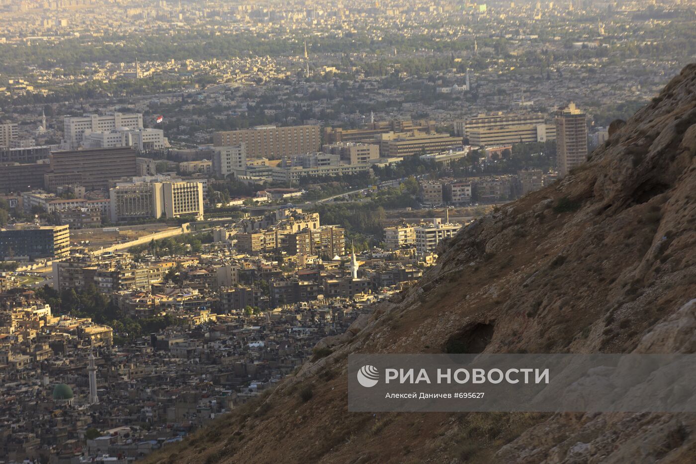 Вид на город Дамаск