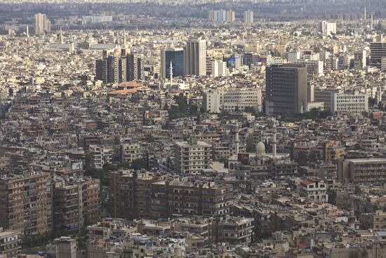 Вид на город Дамаск