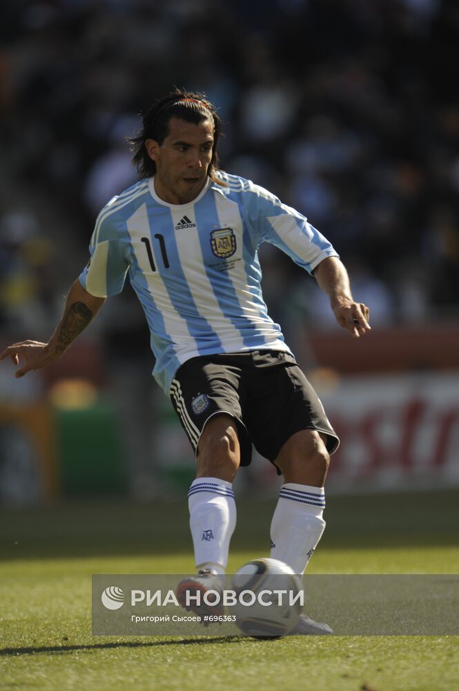 Футбол. ЧМ-2010. Матч Аргентина - Южная Корея