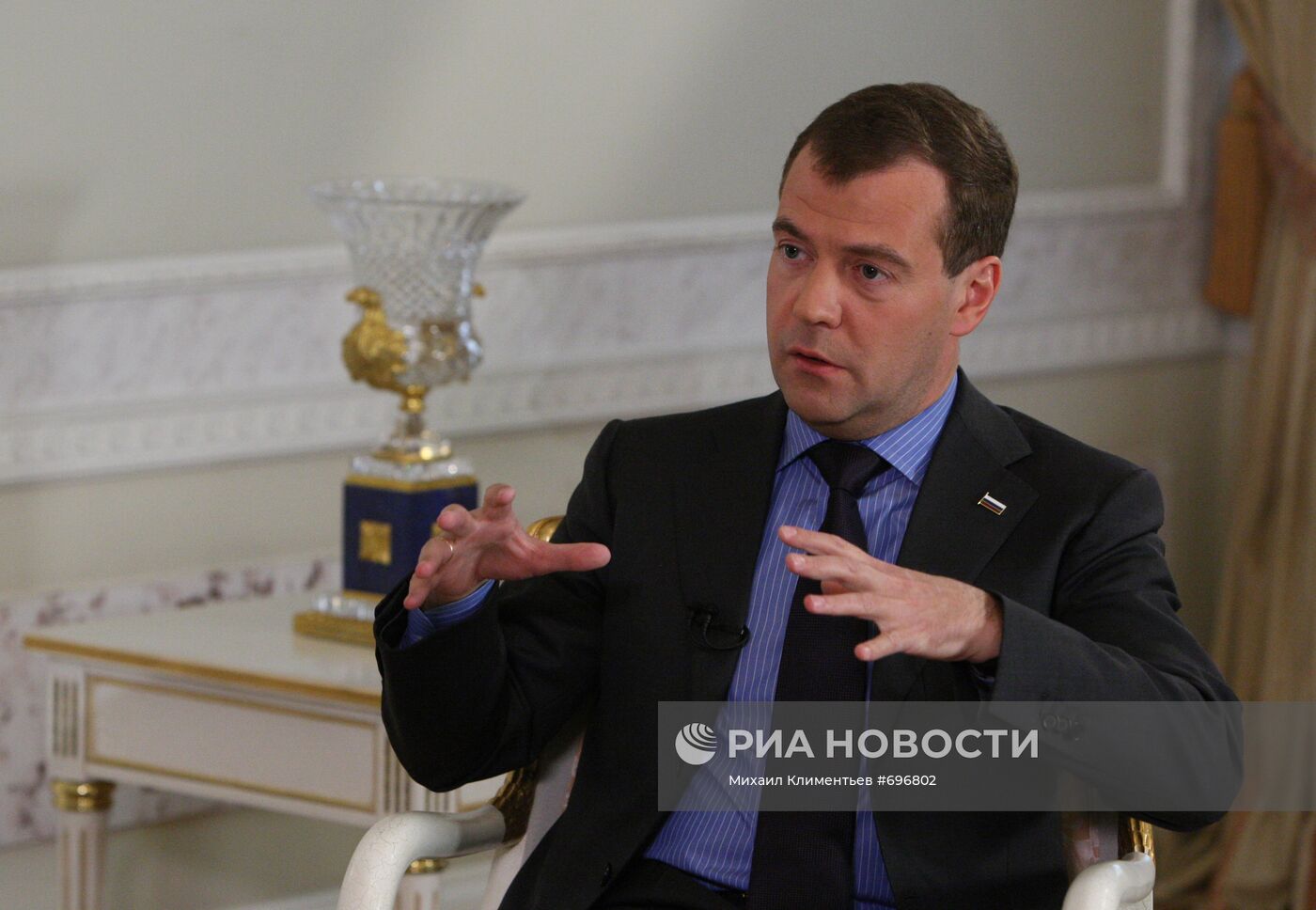 Д.Медведев дал интервью газете "Уолл Стрит Джорнал"