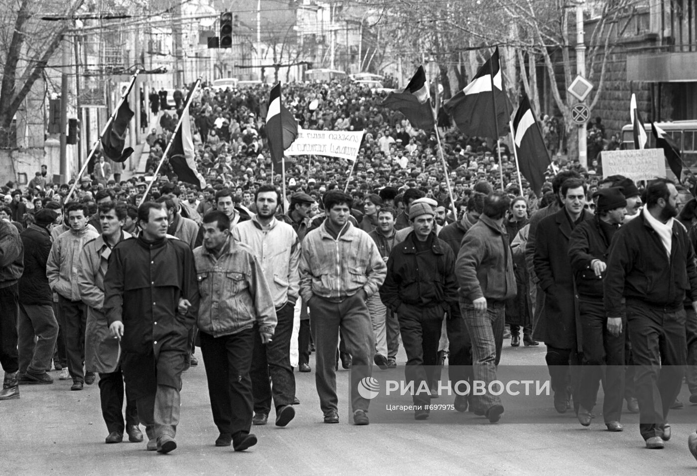 Демонстрация за ускорение процессов перестройки...