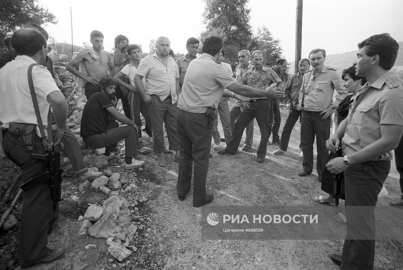 Беспорядки на межнациональной почве в Абхазии