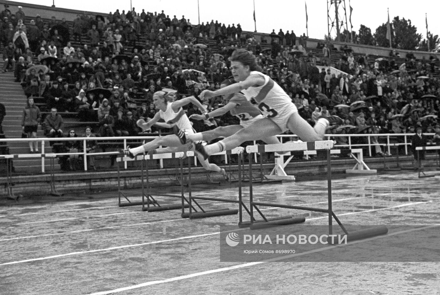 Товарищеский матч по легкой атлетике между командами СССР и ФРГ
