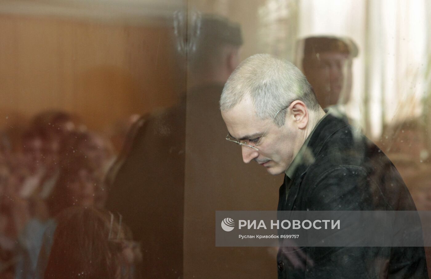 Заседание суда по второму делу М. Ходорковского и П. Лебедева