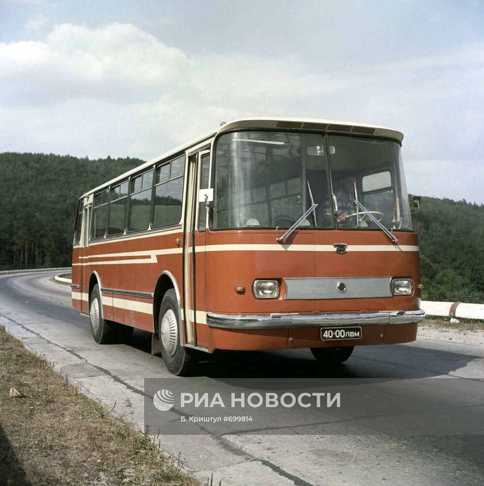 Советский автобус ЛАЗ-695 Н | РИА Новости Медиабанк