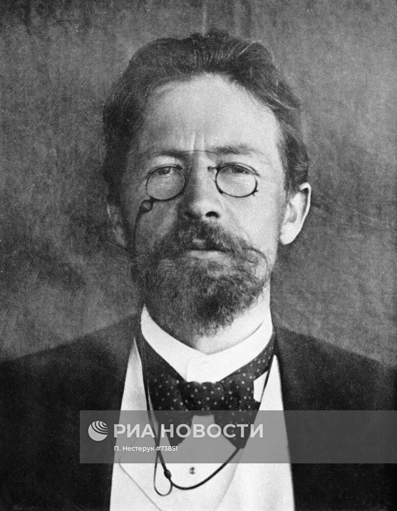 Репродукция портрета Антона Павловича Чехова