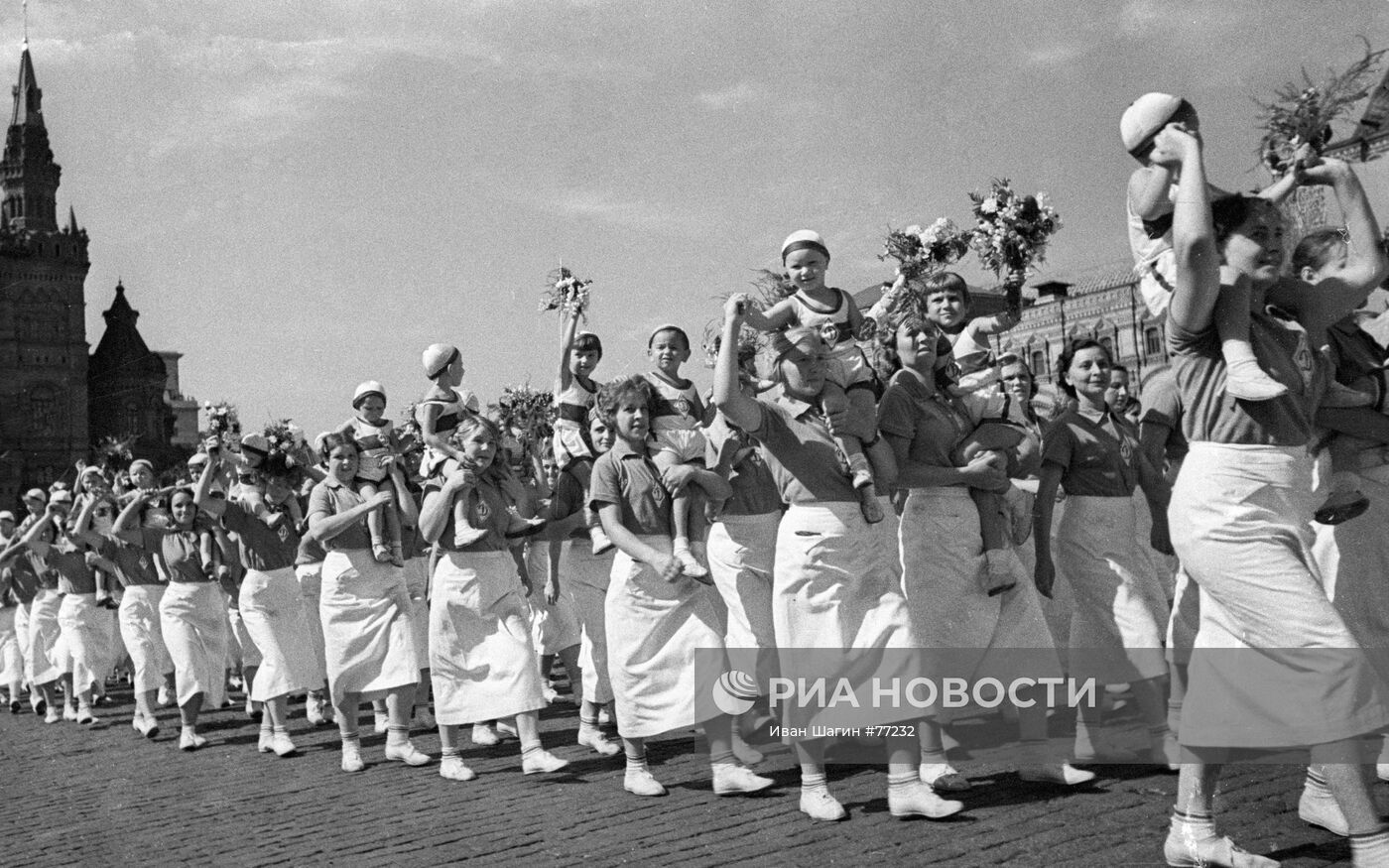 Физкультурный парад на Красной площади