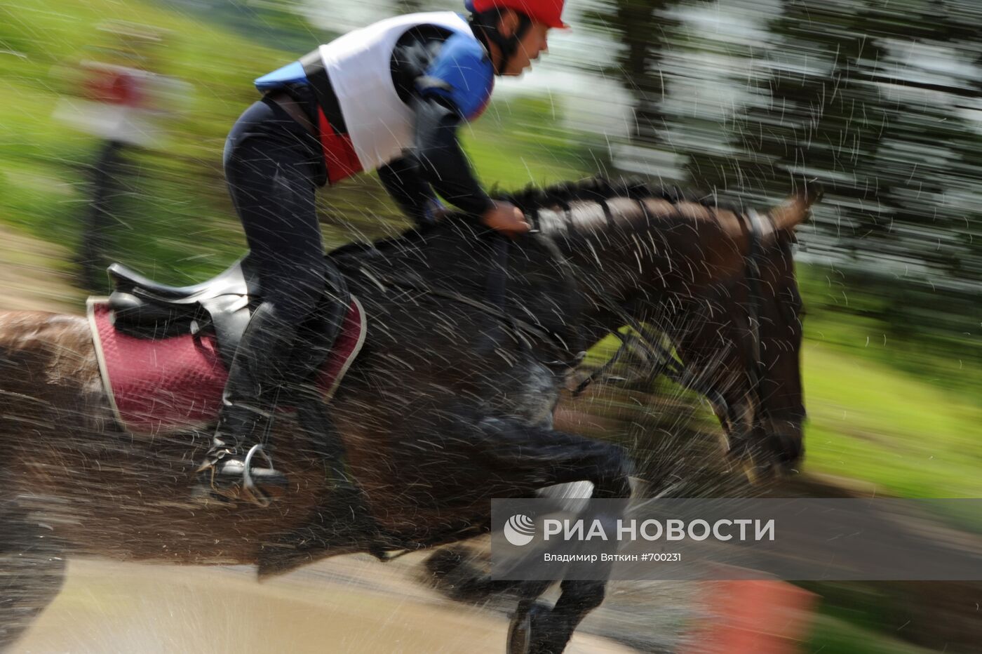 Международные соревнования по конному троеборью