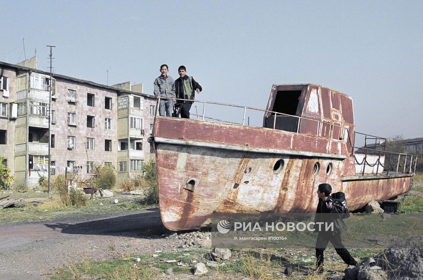 "Корабли" на улицах Еревана