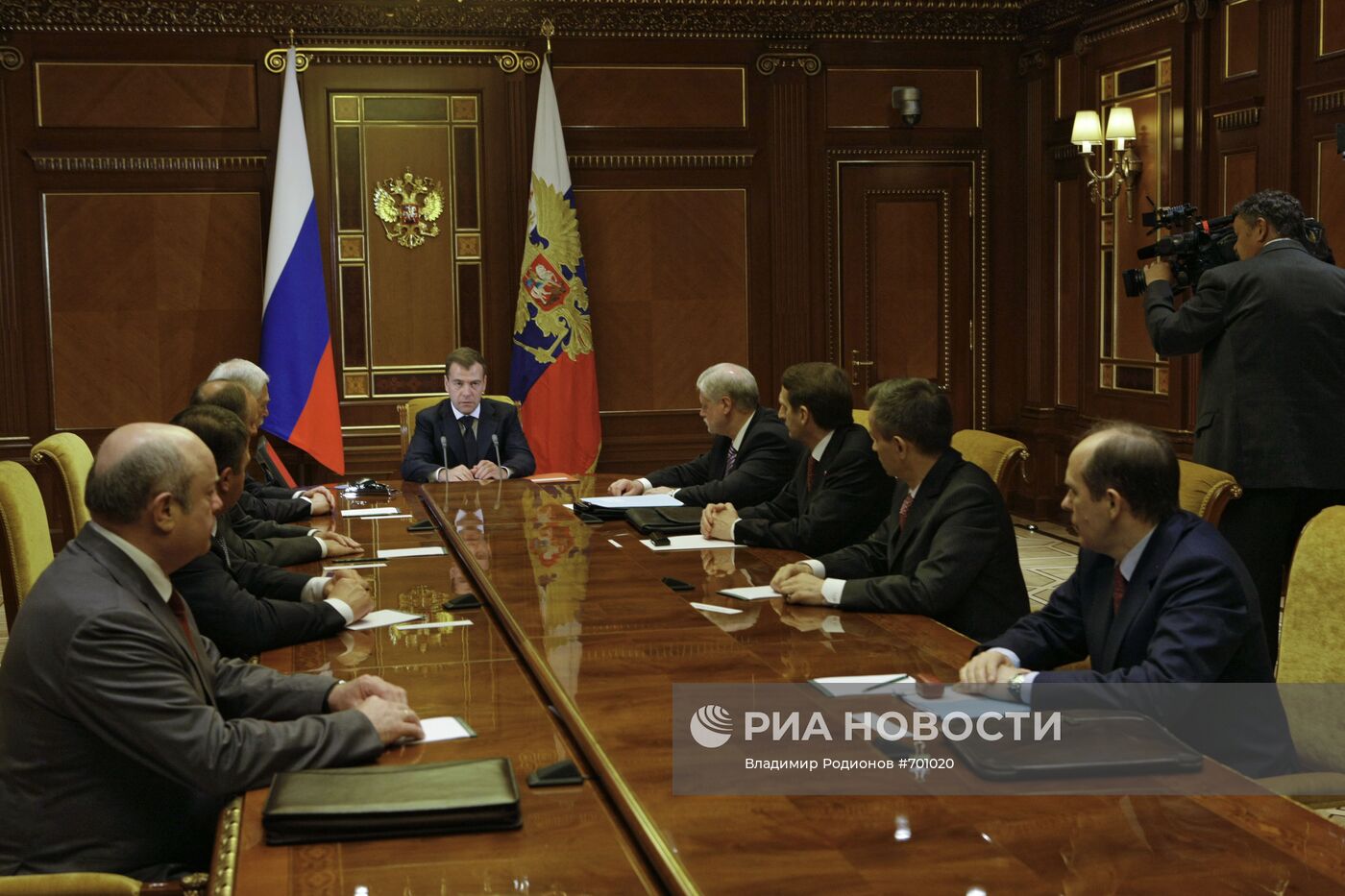 Д.Медведев провел заседание с членами Совбеза РФ 22 июня 2010 г.