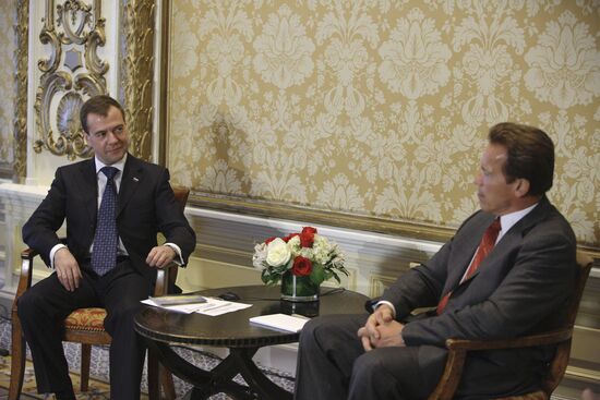 Рабочий визит Дмитрия Медведева в США