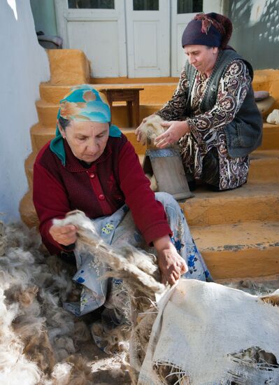 Изготовление бурок в Дагестане
