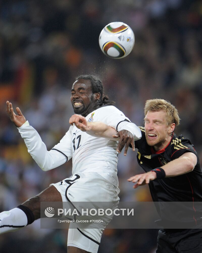 Футбол. ЧМ-2010. Матч Гана – Германия