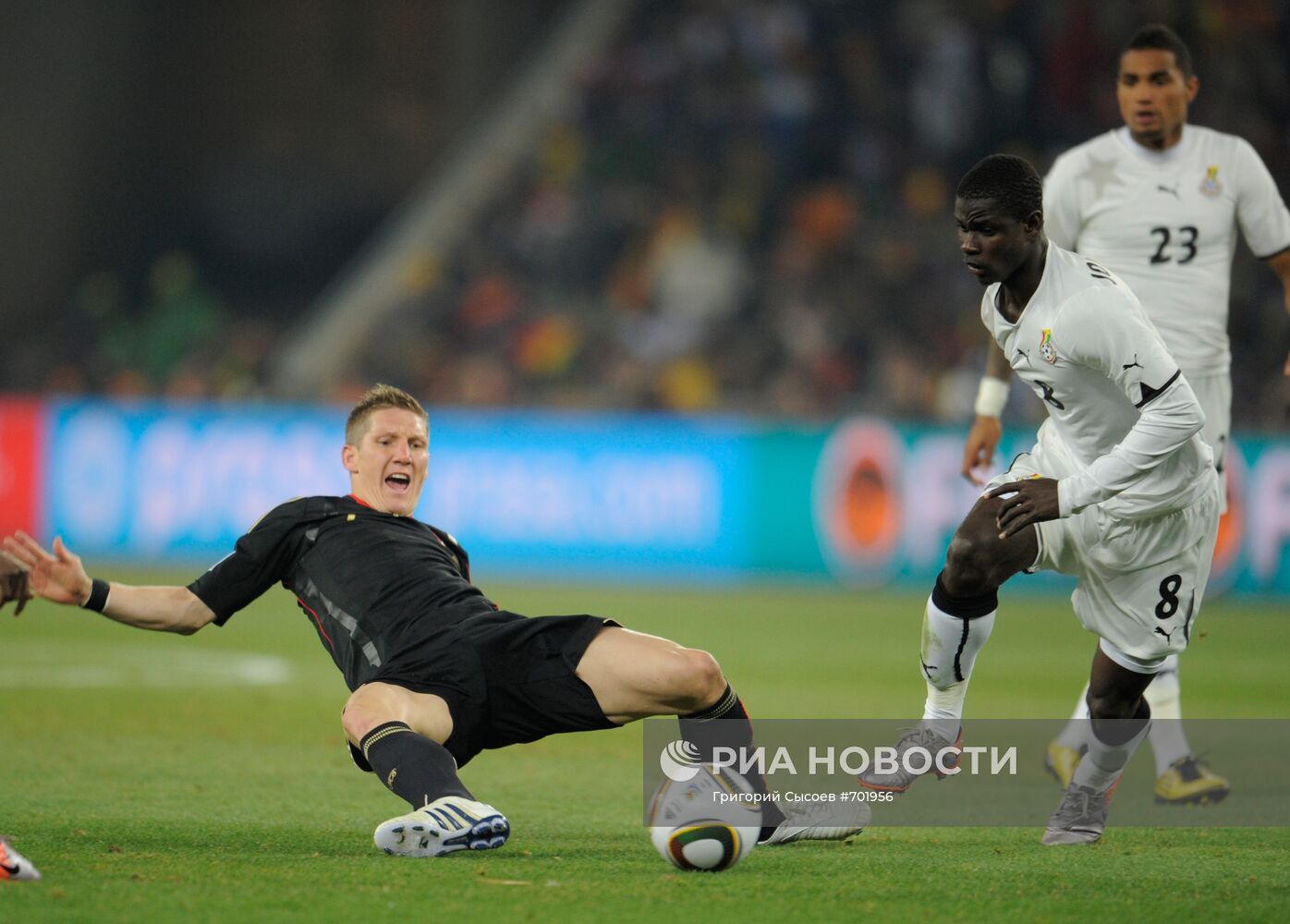 Футбол. ЧМ-2010. Матч Гана – Германия