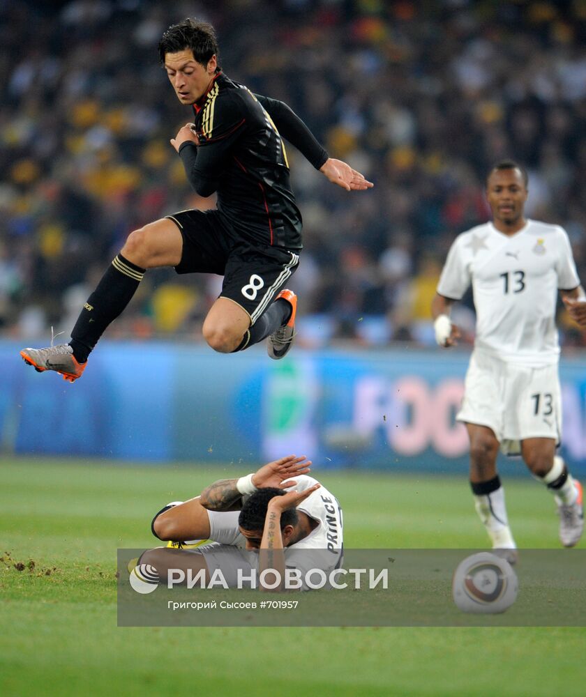 Футбол. ЧМ-2010. Матч Гана – Германия