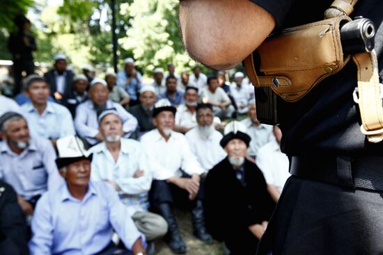 Ситуация в городе Ош