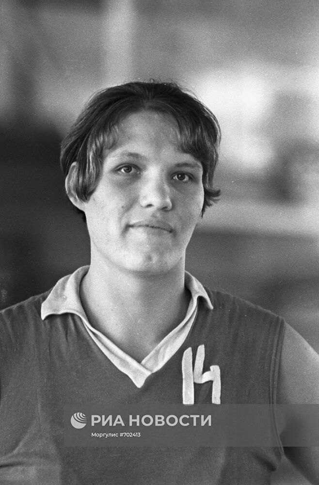 Советская баскетболистка У.Семенова