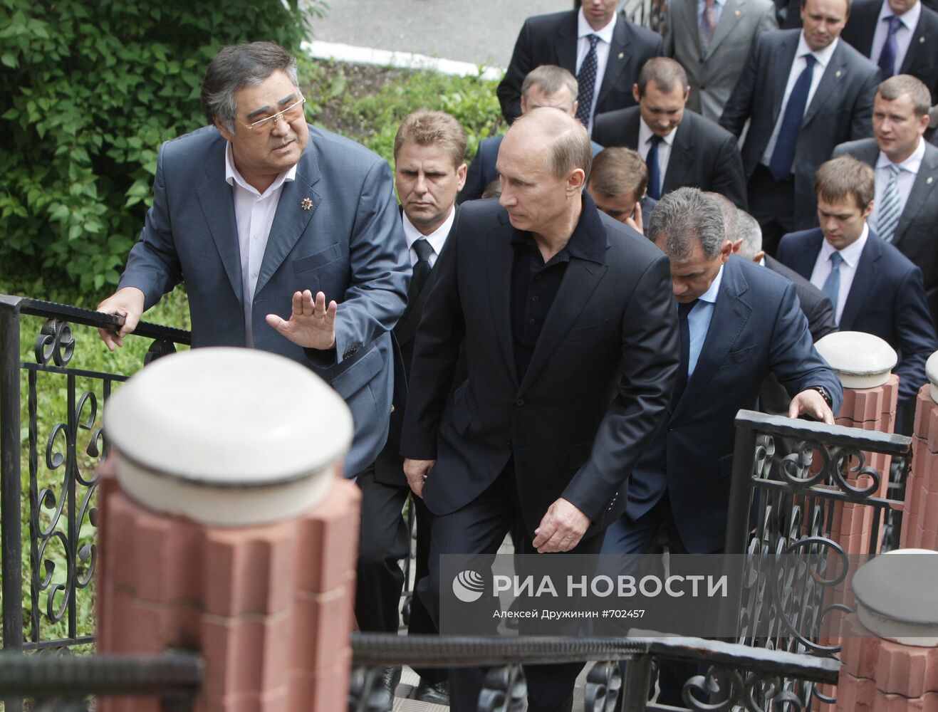 Рабочий визит В.Путина в Сибирский федеральный округ