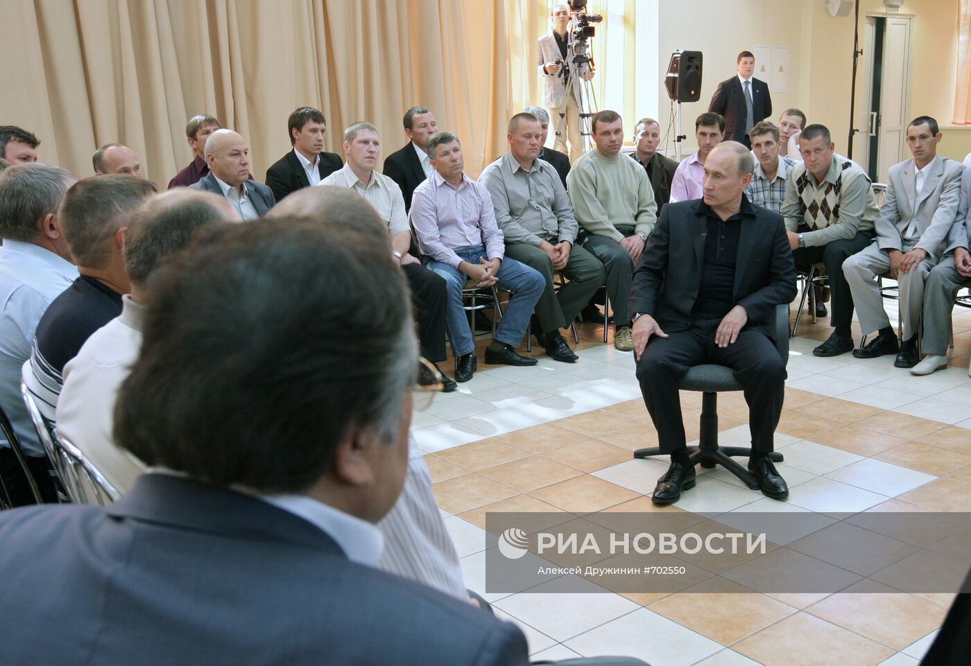 Рабочий визит В.Путина в Сибирский федеральный округ