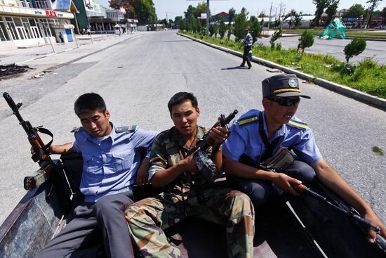 Ситуация в городе Ош