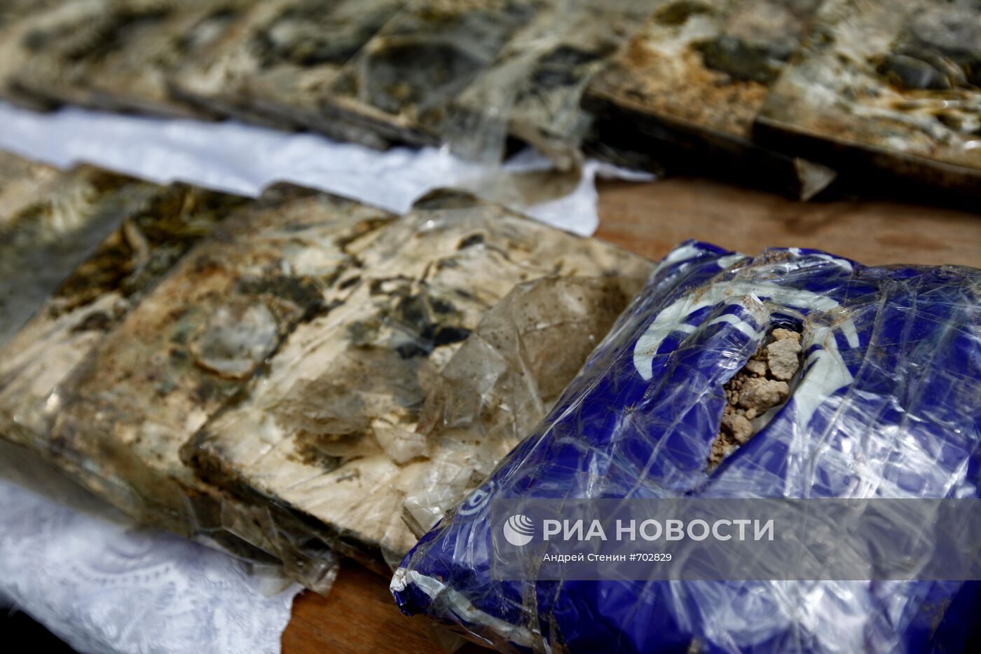 Изъятые наркотики