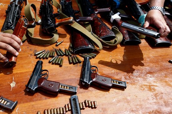 Изъятое оружие