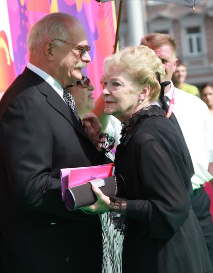 Ирина Скобцева и Никита Михалков