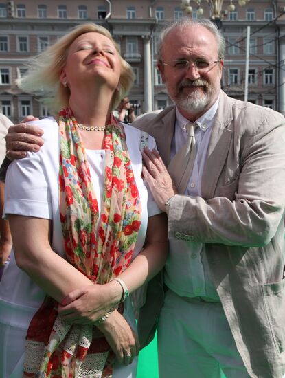 Владимир Хотиненко с супругой Татьяной