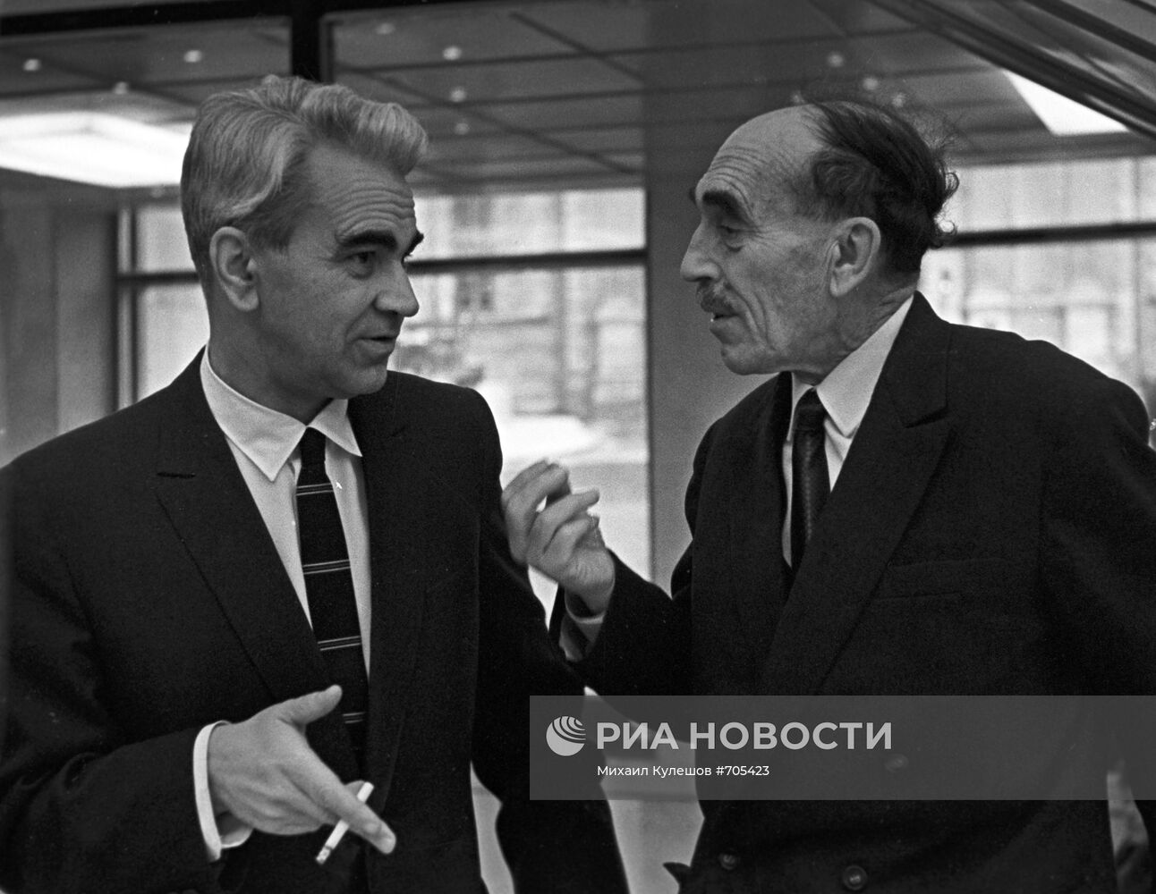 Мстислав Келдыш и Николай Семенов