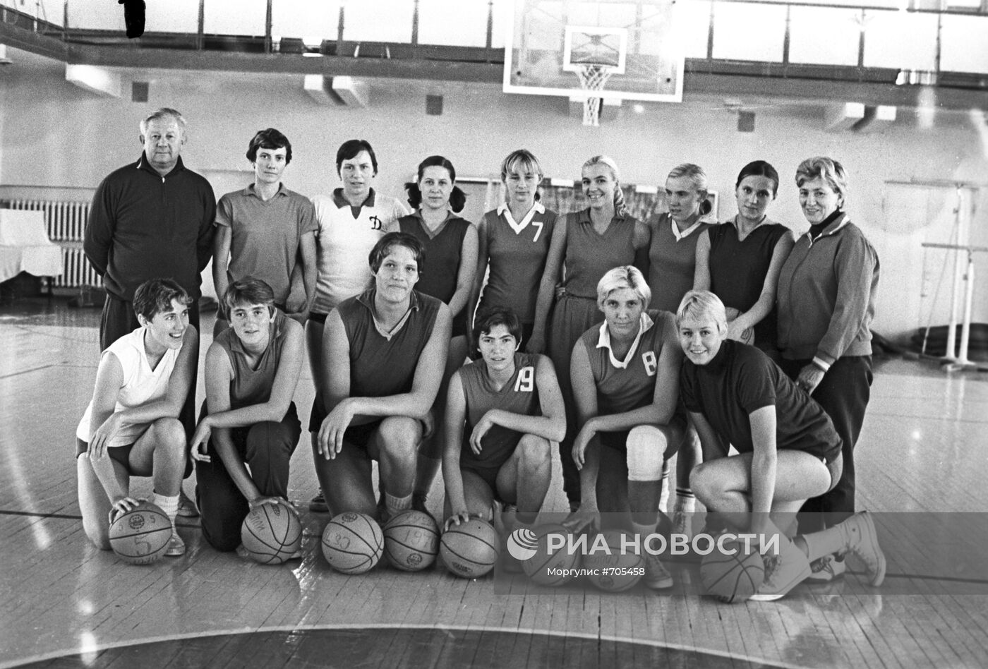Сборная женская команда СССР по баскетболу 1970 года