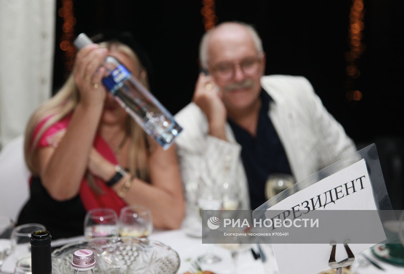 Никита и Татьяна Михалковы