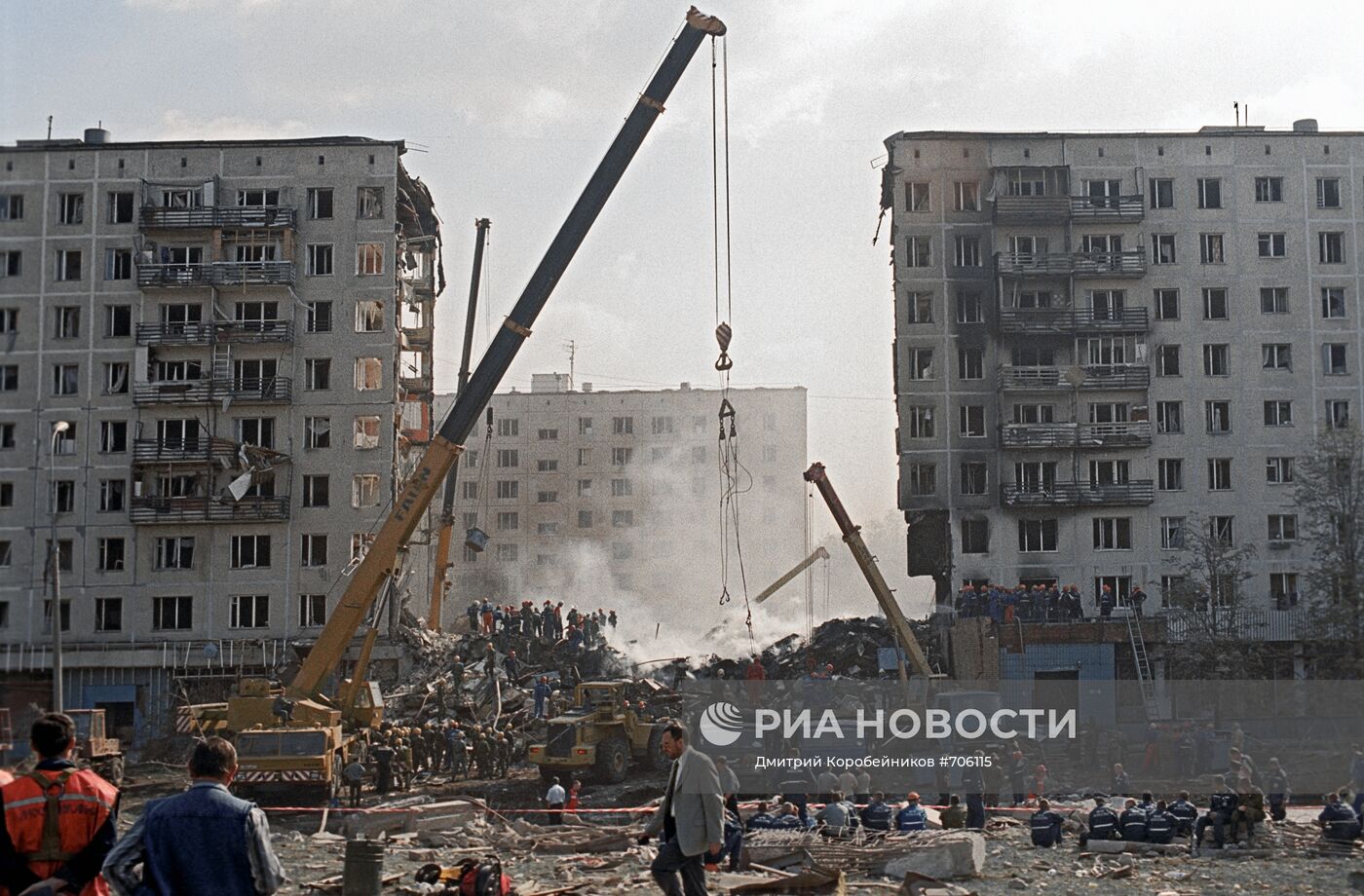 Взрыв дома на улице Гурьянова