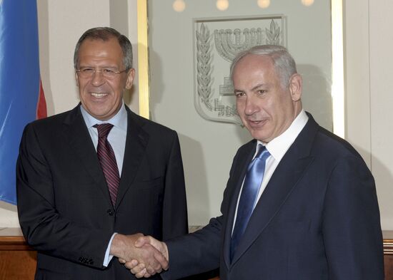 Встреча Сергея Лаврова и Биньямина Нетаньяху