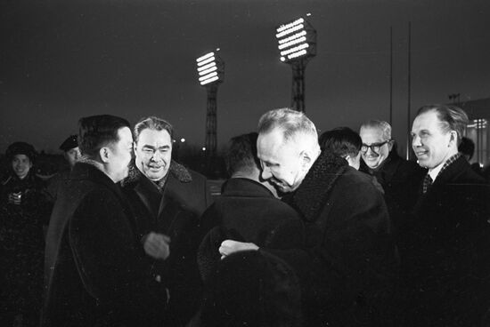 Леонид Брежнев, Алексей Косыгин, Юрий Андропов, Ле Зуан
