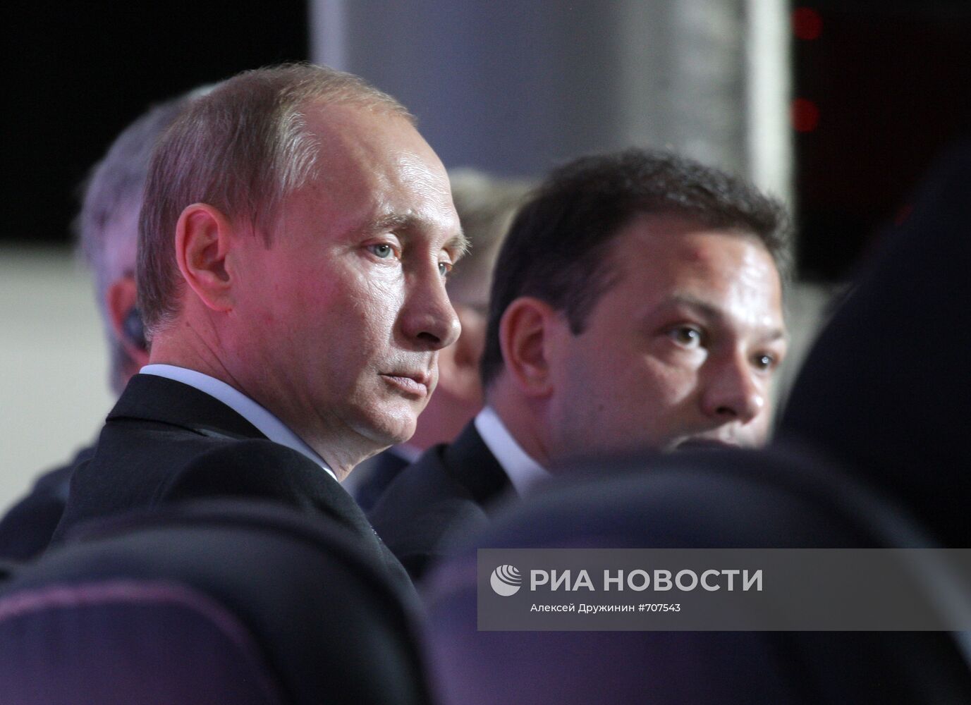 Владимир Путин и Сергей Брилев