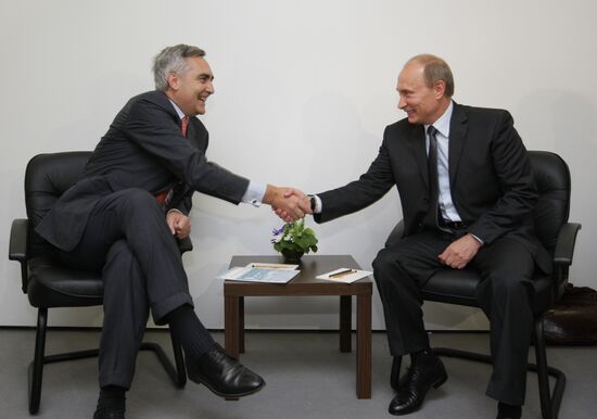 В. Путин провел встречу с П. Лешером