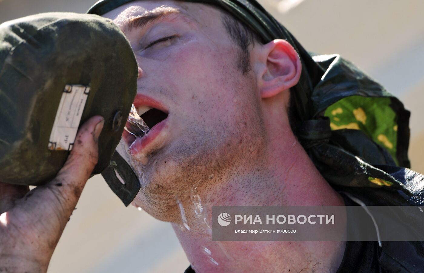 Сдача нормативов разведподразделением внутренних войск МВД РФ