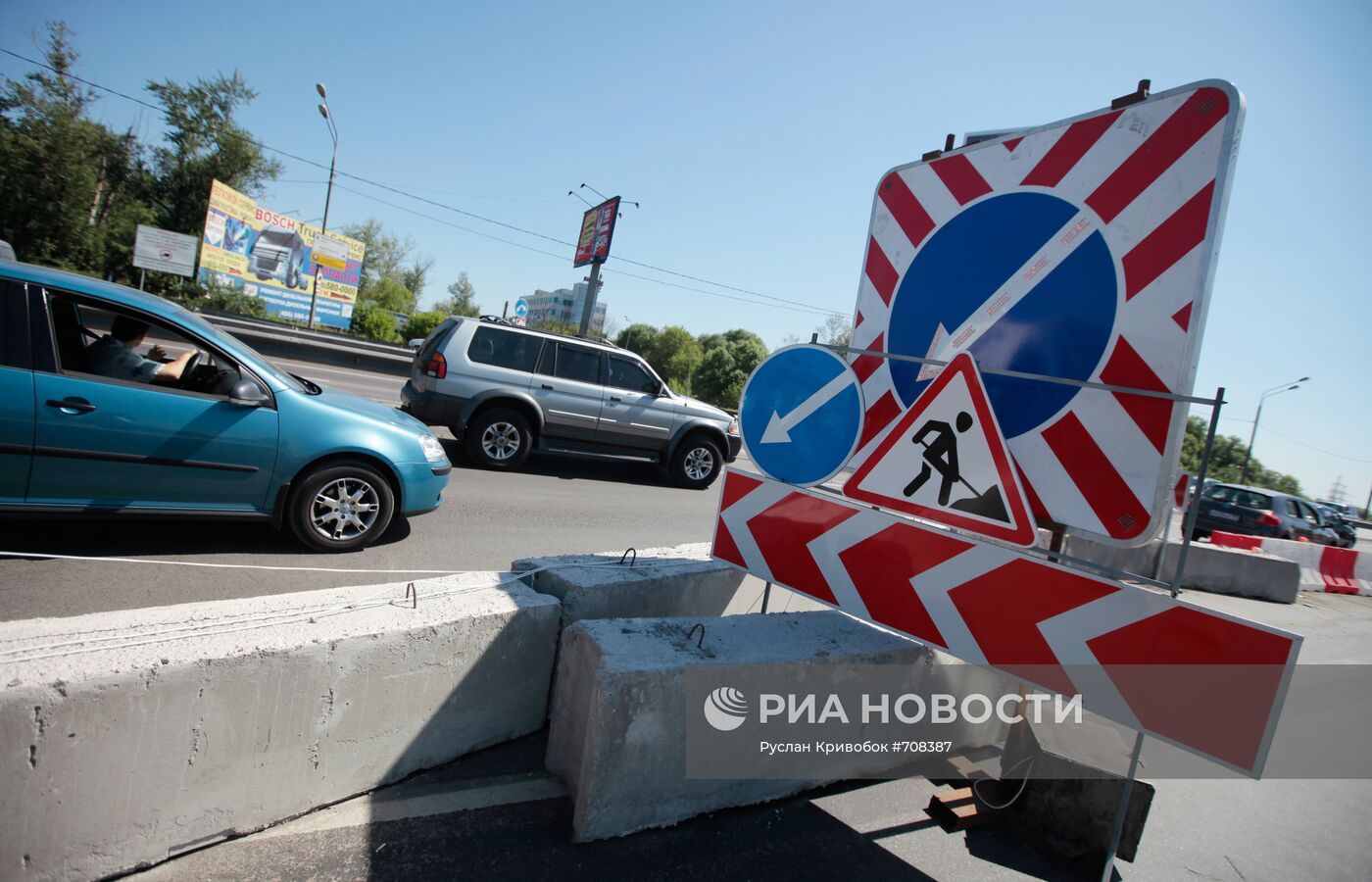 Затруднено движение на Ленинградском шоссе