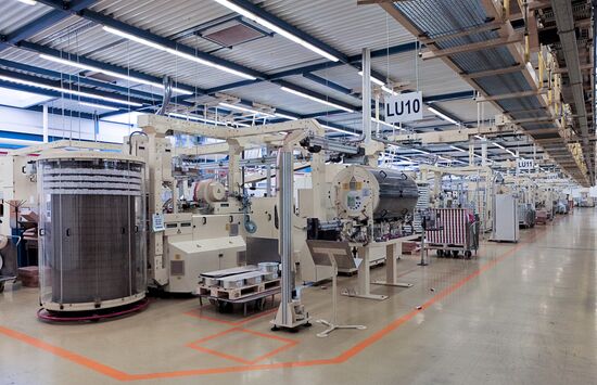 Общий вид сигаретного цеха