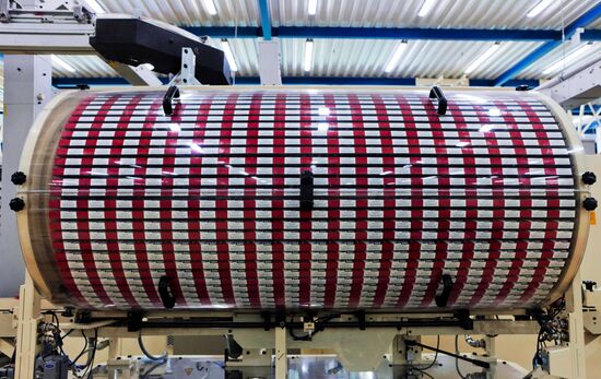 Накопитель пачек упаковочной машины