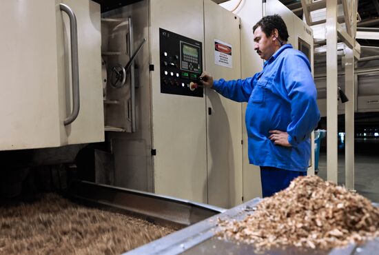 Процесс производства табачной мешки